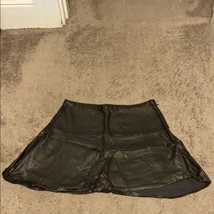 Old Navy Faux Leather Skirt